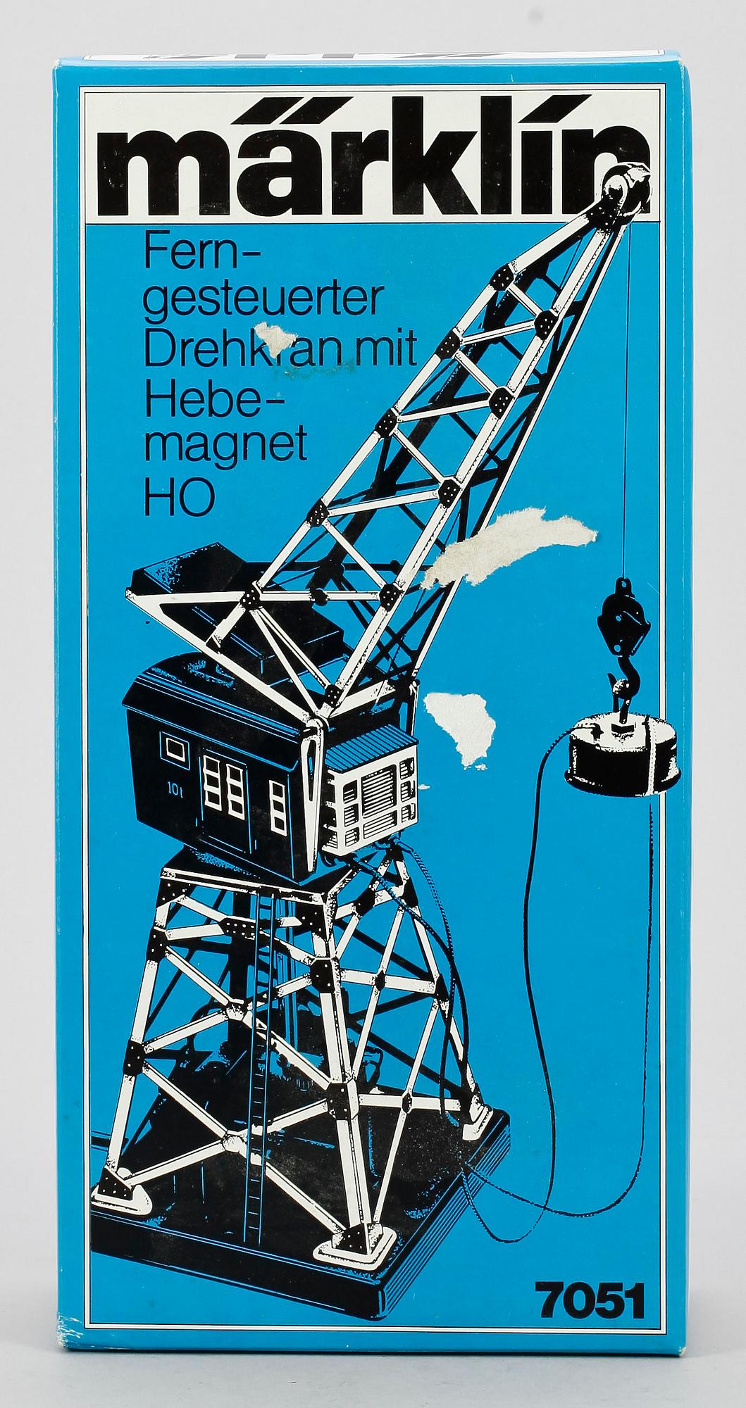 LYFTKRAN, "7051", Märklin, 1900-talets andra hälft.