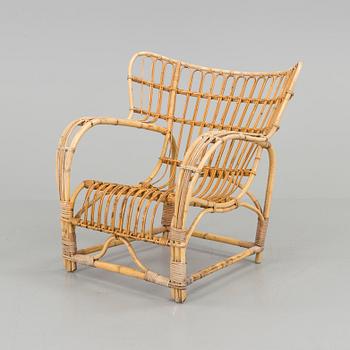 A cane chair presumably by Viggo Boesen och formgiven 1936.