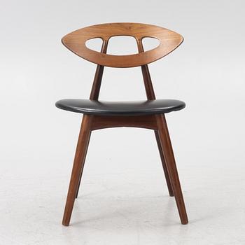 Ejvind A. Johansson, an 'Eye chair', Ivan Gern Møbelfabrik, Denmark, 1960's.