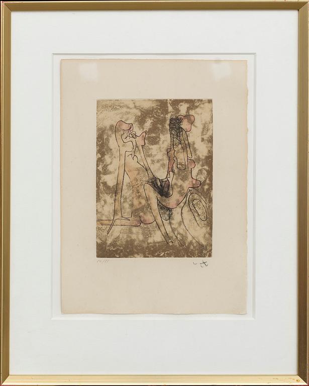 ROBERTO MATTA, etsningar, 2 st, sign.