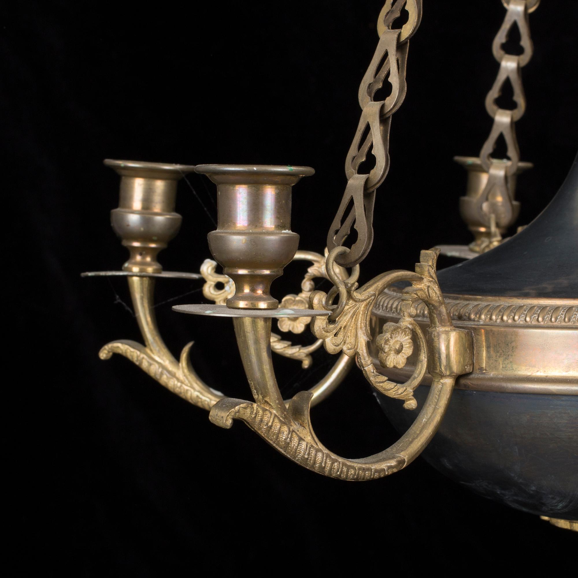 TAKAMPEL, senempire, 1800-talets mitt.