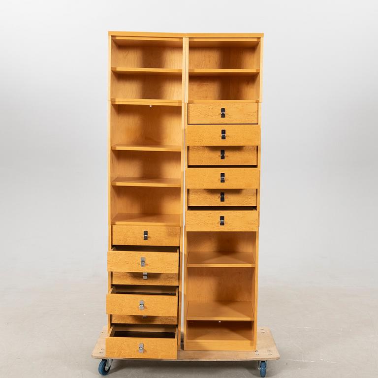 Bror Boije shelving system 6 dlr "Flexi" Horred late 20th century.