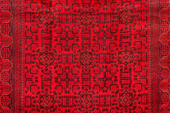 An Afghan Mamluk carpet, c. 292 x 204 cm.