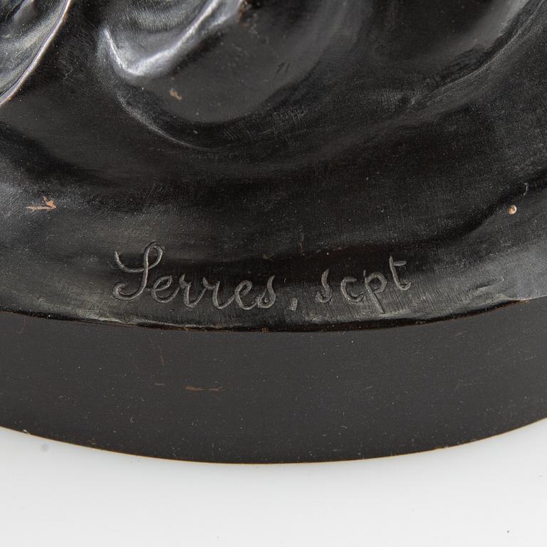 Okänd konstnär 1800/1900-tal, skulptur Jupiter med örn.