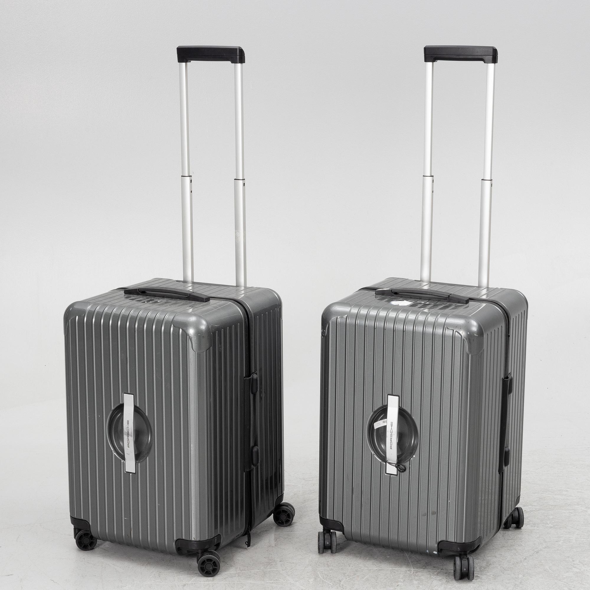 Porsche X Rimowa, resväskor, 4 st.