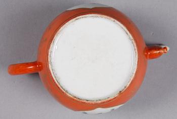 PARTI PORSLIN, 5 delar. Orientaliskt.
