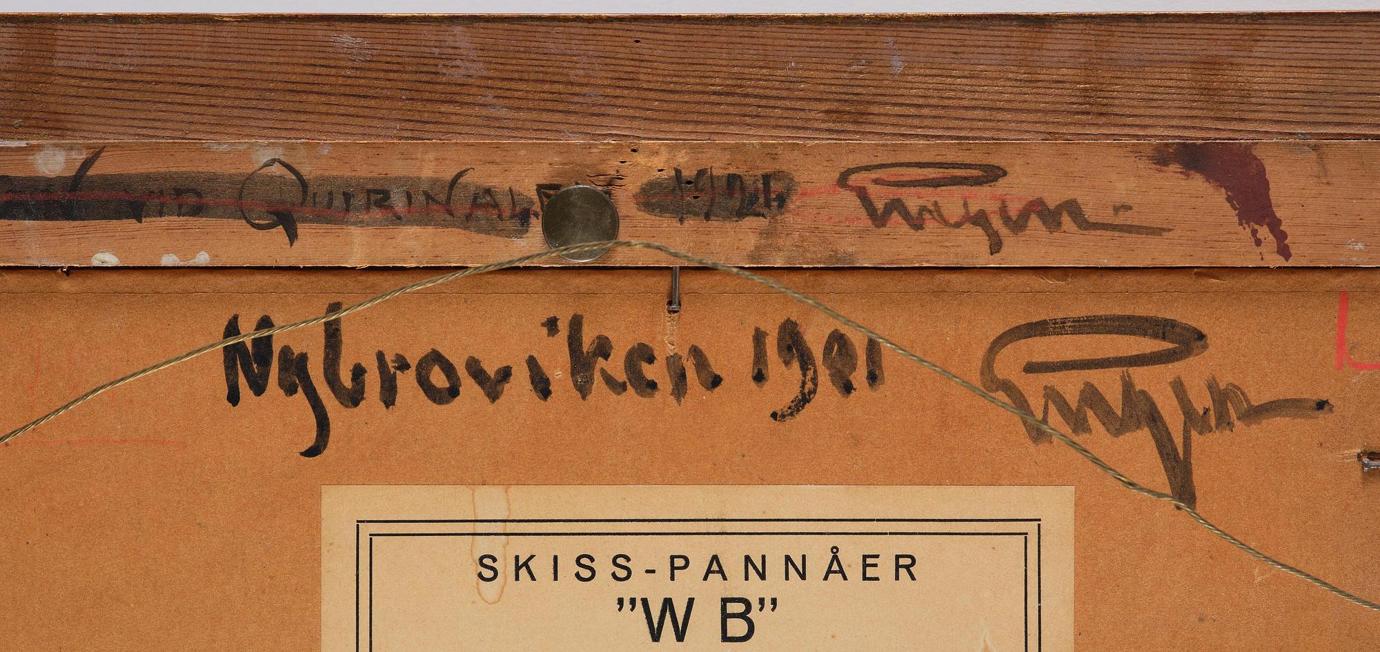 Prins Eugen, "Nybroviken".