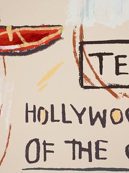 Jean-Michel Basquiat After, "Hollywood Africans in Front of the Chinese Theater with Footprints of Movie Stars".