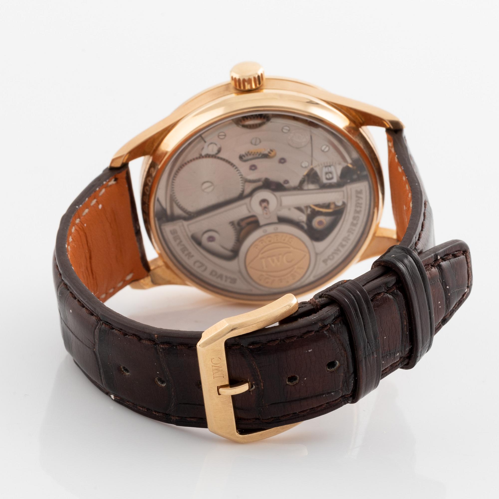 IWC, Portugieser, 2000, 7 Days Power Reserve, "Limited Edition", armbandsur, 42 mm.