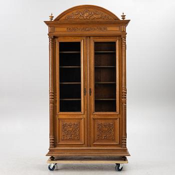 Display cabinet, late 19th century.
