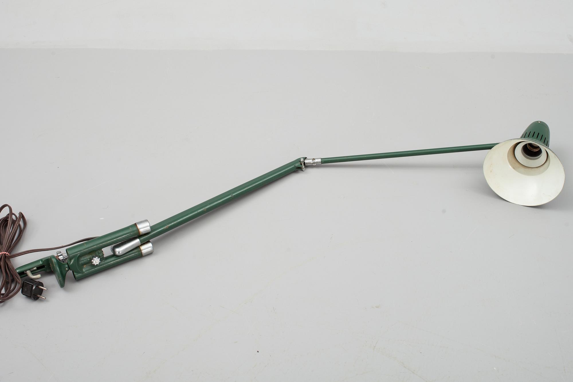 SKRIVBORDSLAMPA, ASEA E1261, 1900-talets mitt.