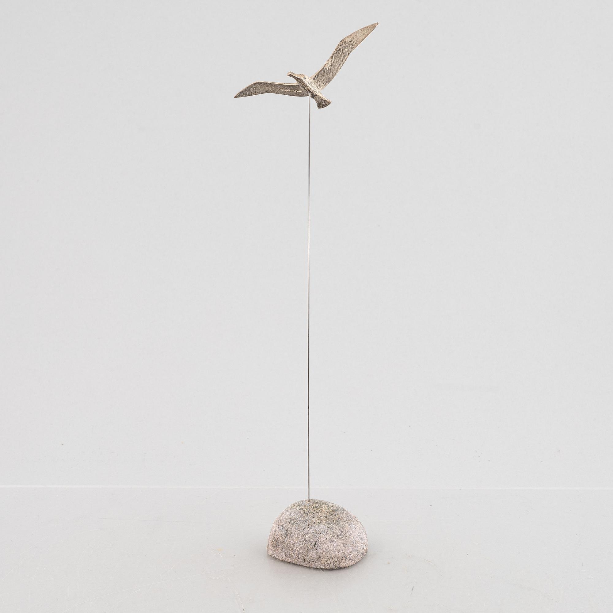 Rey Urban, a sterling silver bird, Stockholm 1998.