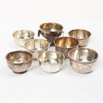 Seven silver tumbler, Sweden, 18th/19th century.