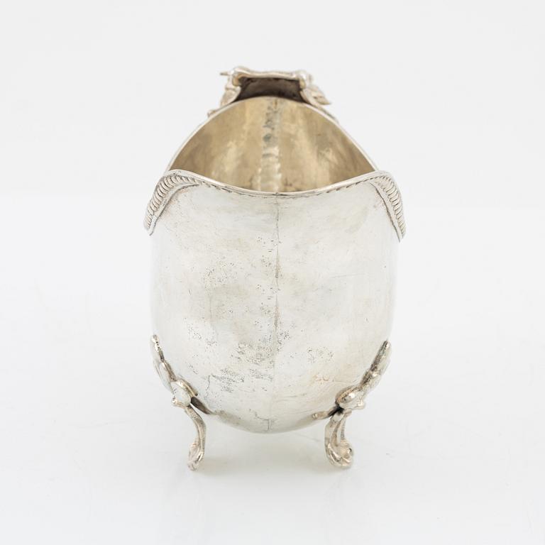 Såskanna, silver, rokokostil.