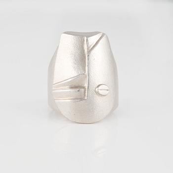 RING, sterlingsilver, Björn Weckström, Lapponia, 2003. Vikt 16,1 gram.