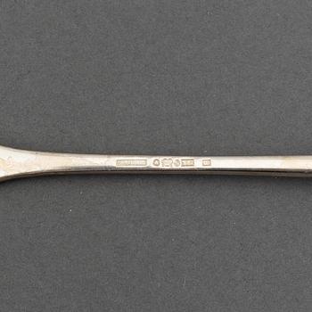 A WA Bolin silver honey-spade, marked in Stockholm 2007.