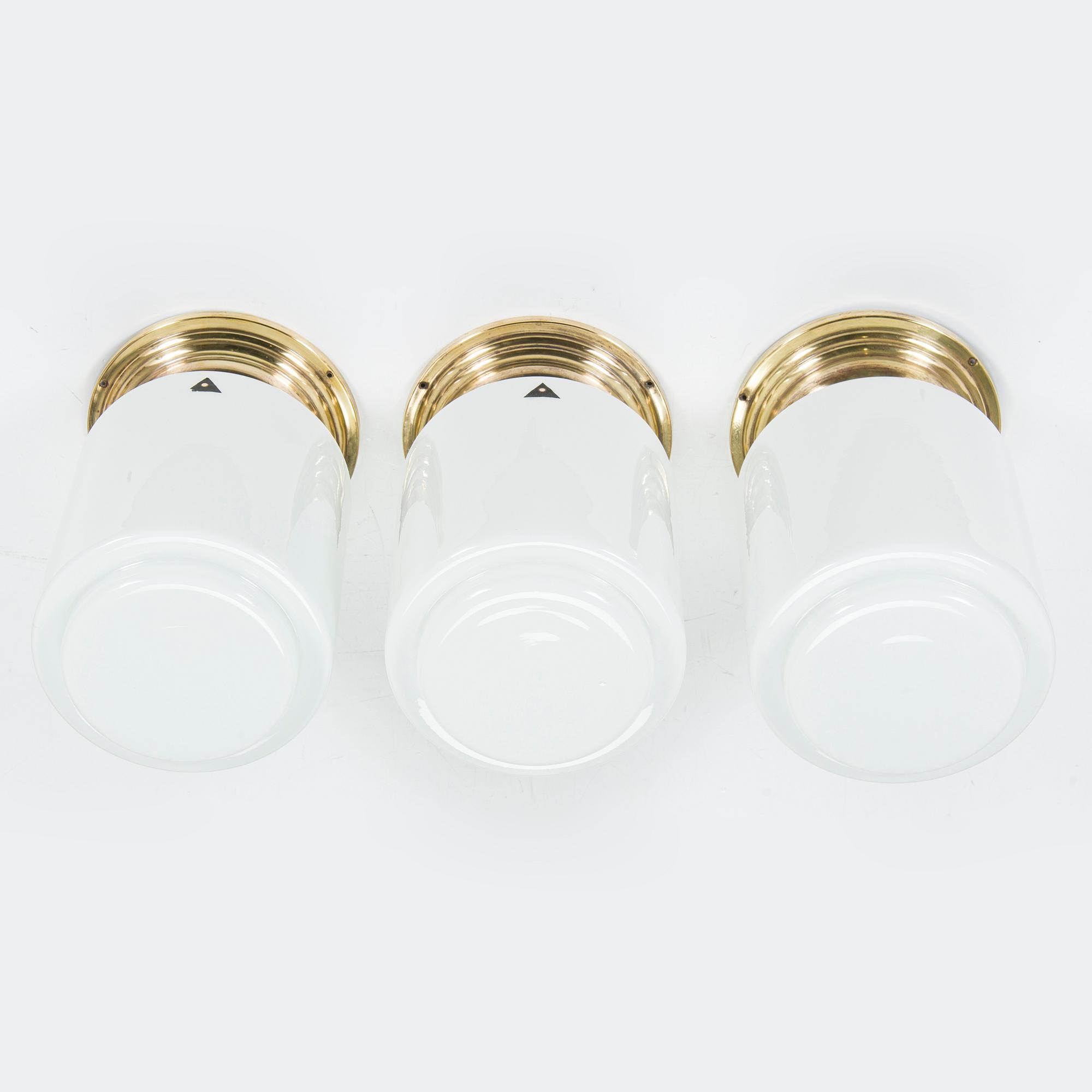 Taklampor, 3 st, 1930-tal.