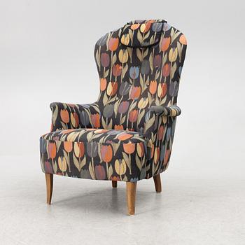Carl Malmsten, an armchair, 'Farmor', late 20th century.