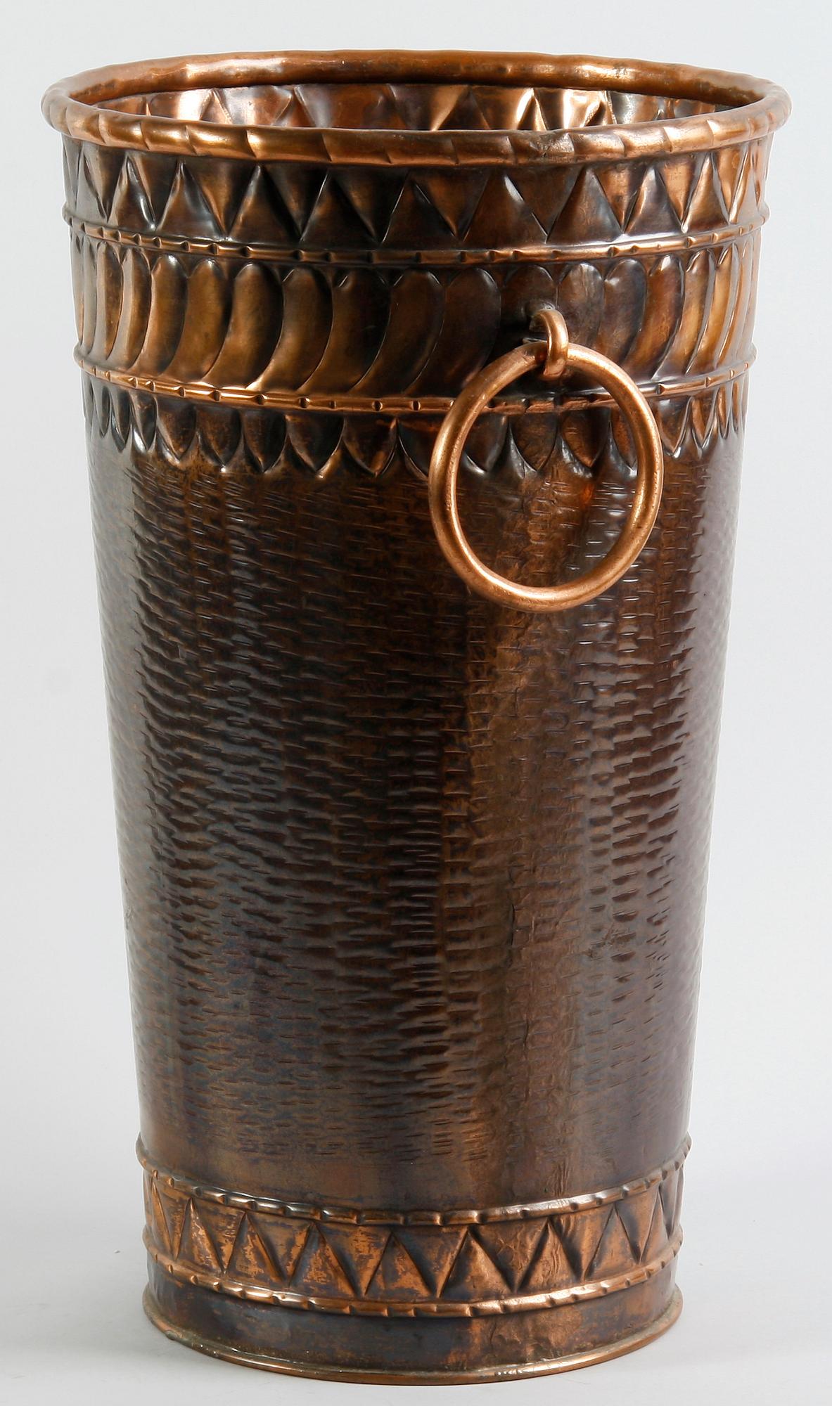PARAPLYSTÄLL, koppar, Italien, 1900-tal.