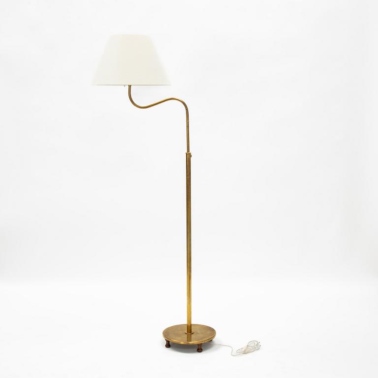 Josef Frank, a floor lamp, model 2568, "Lilla kamelen", Firma Svenskt Tenn.