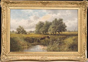 HENRY DEACON HILLIER PARKER, oil on canvas, Signed.