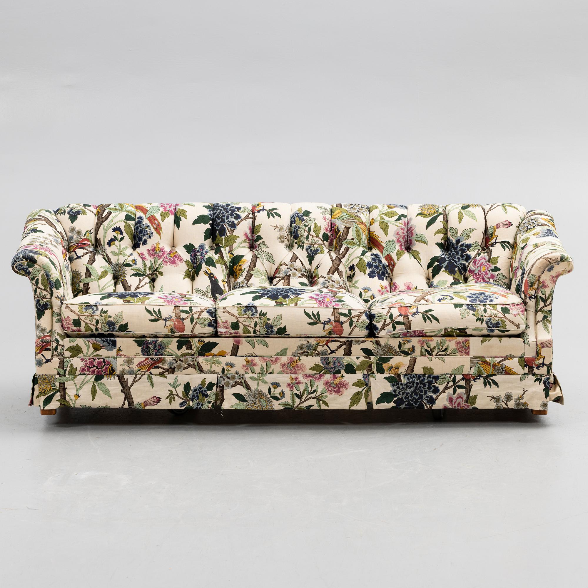 Soffa, 3 sits, 1900-tal.
