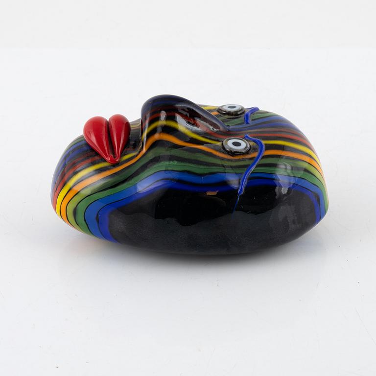 Jan-Erik Ritzman, a glass sculpture, Transjö, Sweden, signed.