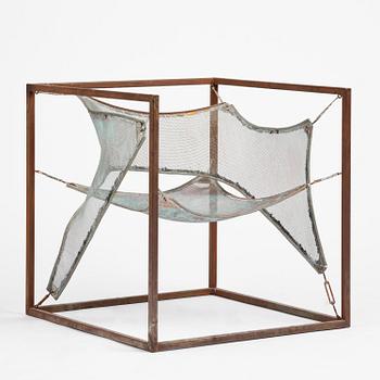Sigurdur Gustafsson, a "Wind" easy chair/sculpture, ed. HC 4/5, Källemo, Värnamo, post 2003.