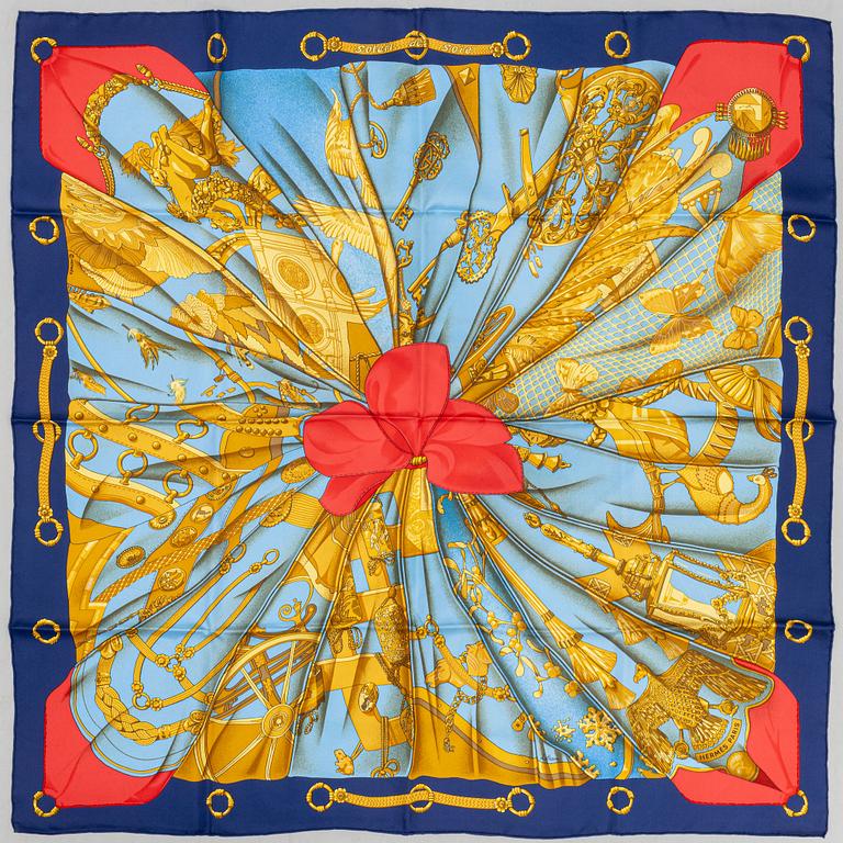 Hermès, scarf, "Soleil de soie".