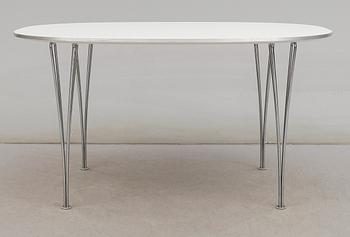 MATBORD, "Superelips", Design Bruno Mathsson och Piet Hein för Fritz Hansen, 2002.