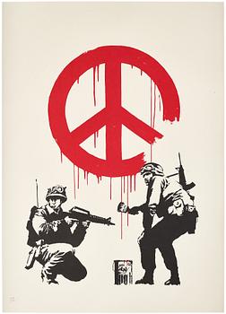 382. Banksy, ”CND”.