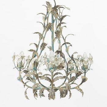Ceiling lamp, Italy, second half of the 20th century.