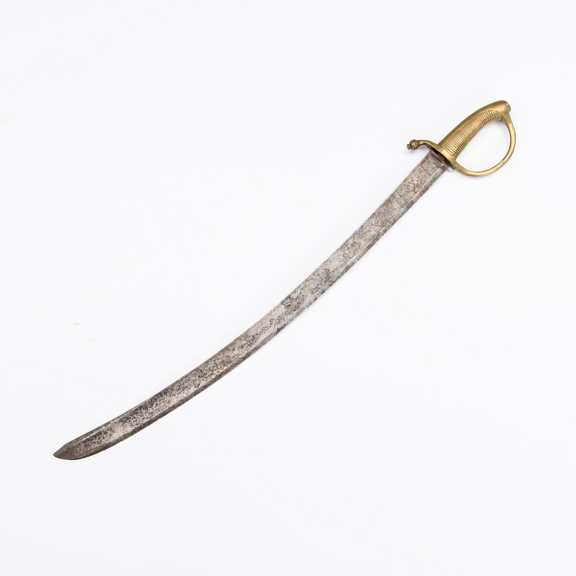 A Russian short sword, model 1817.