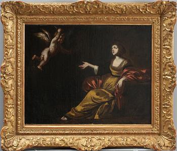 Massimo Stanzione Attributed to, The annunciation.