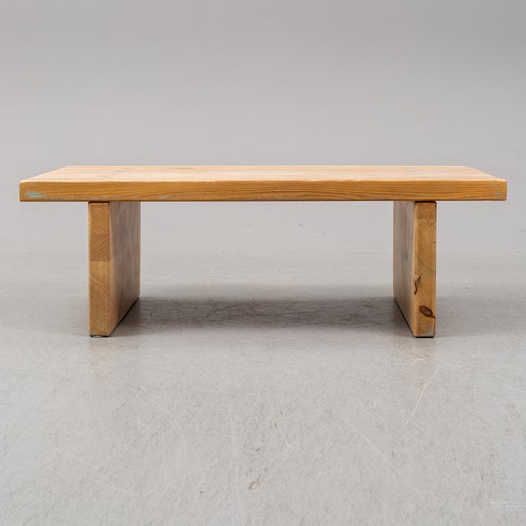 A 1960s-70s pine sofa table.