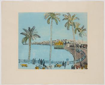 Raoul Dufy, "La baie des Anges à Nice".