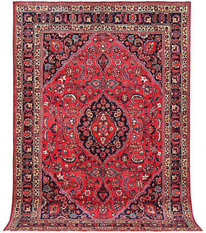 Matta, Meshed, ca 301 x 202 cm.