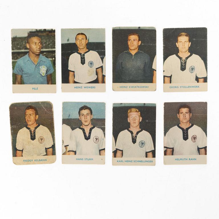 Samlar bilder, Alfabilder från fotbolls-VM 1958.