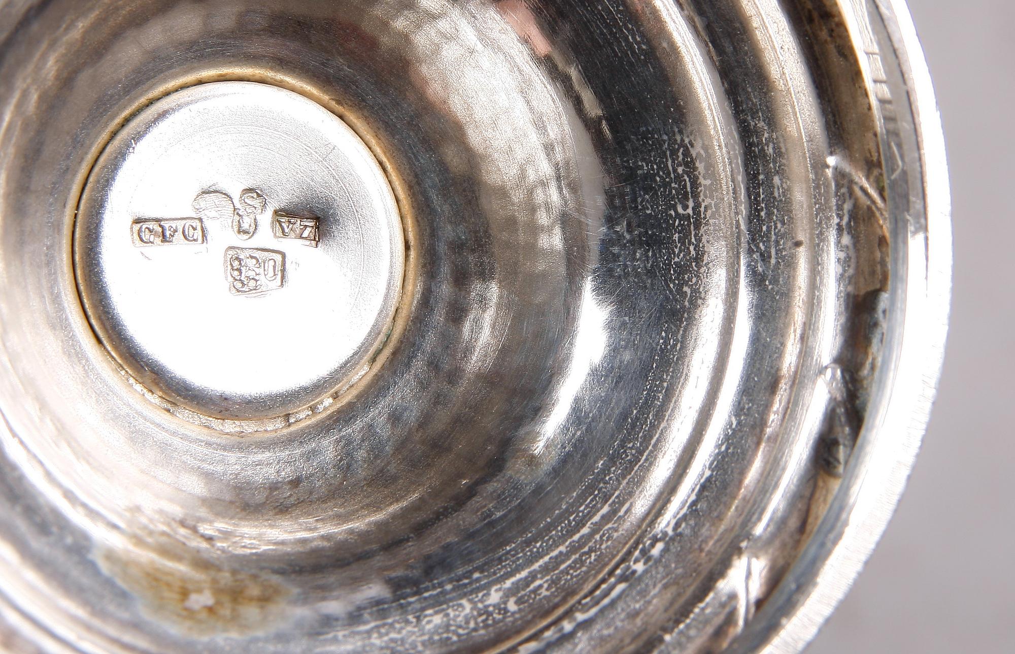STRÖARE, silver, importstämplar, Carl Fredrik Carlman, Stockholm, 1923.