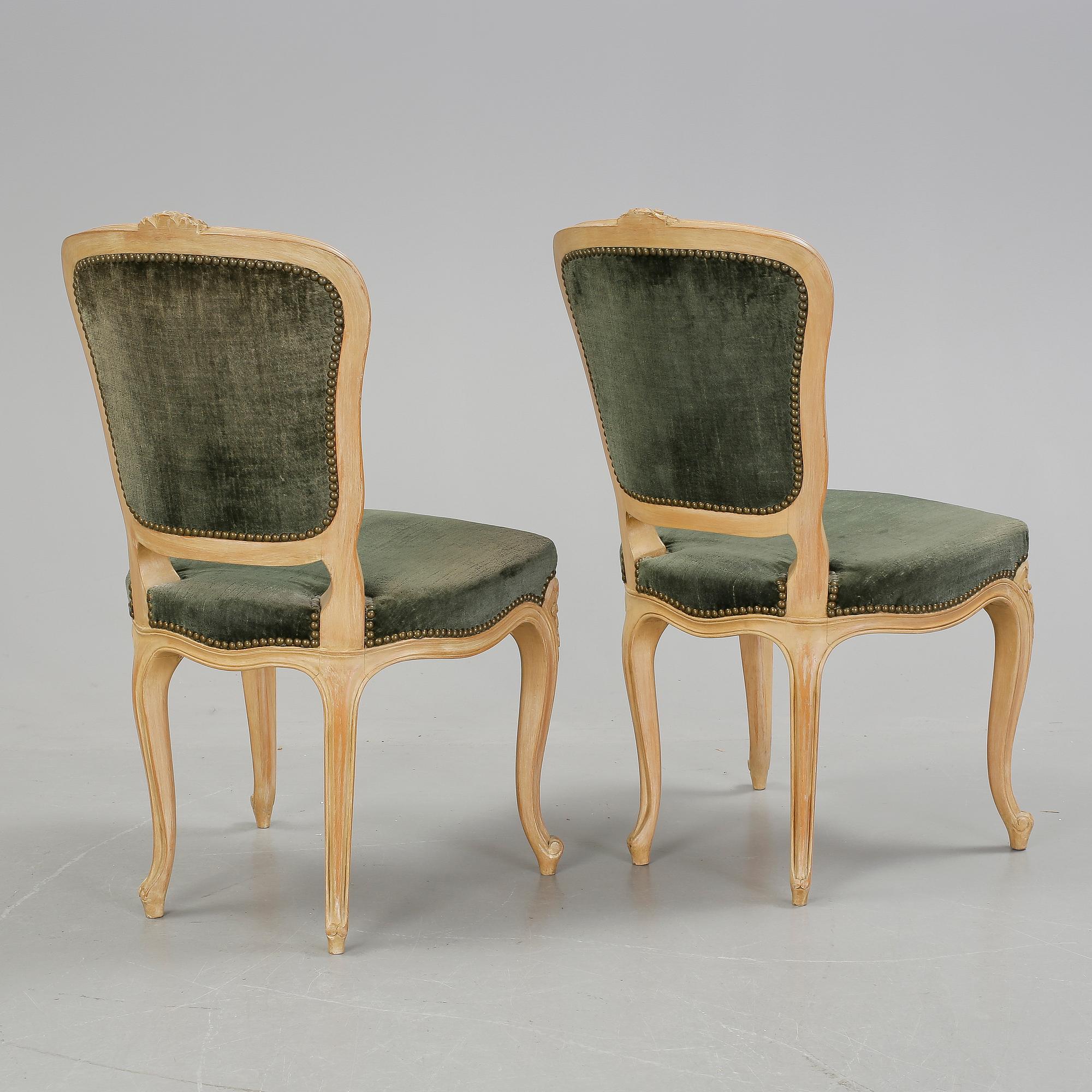 MATSALSGRUPP, 8 delar. Rokokostil, 1900-talets andra hälft.