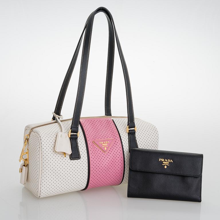 PRADA, Laukku ja lompakko.