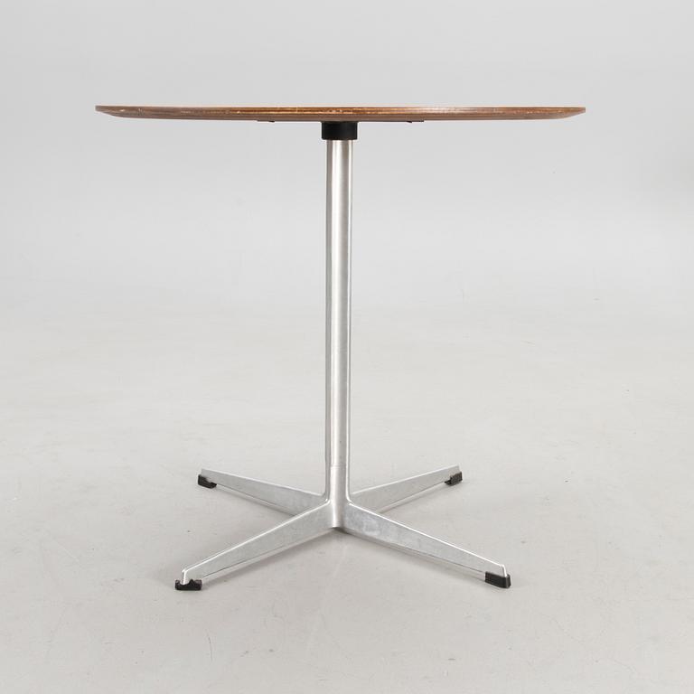 FREDRICK SIECK, table and chairs 1163 for Fritz Hansen, Denmark 1960s/1970s.