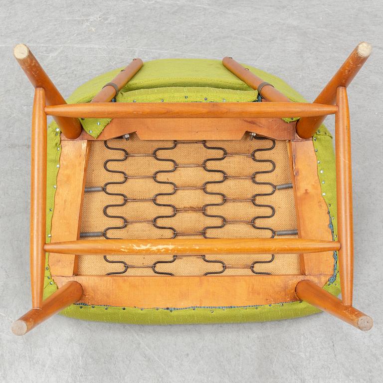 ALF SVENSSON, a 'TeVe' easy chair. Studio, Bra Bohag, Ljungs Industrier AB, 1950s.