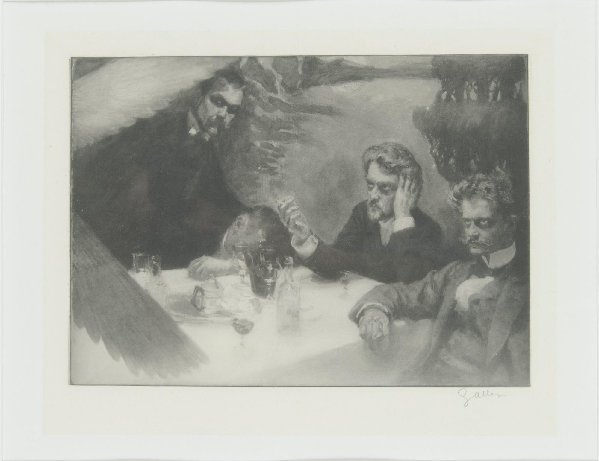 Akseli Gallen-Kallela, "Symposion".