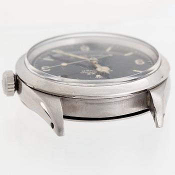 Rolex, Explorer, "Chapter Ring, Exclamation Point, Gilt Dial", "Type 3", ca 1962.