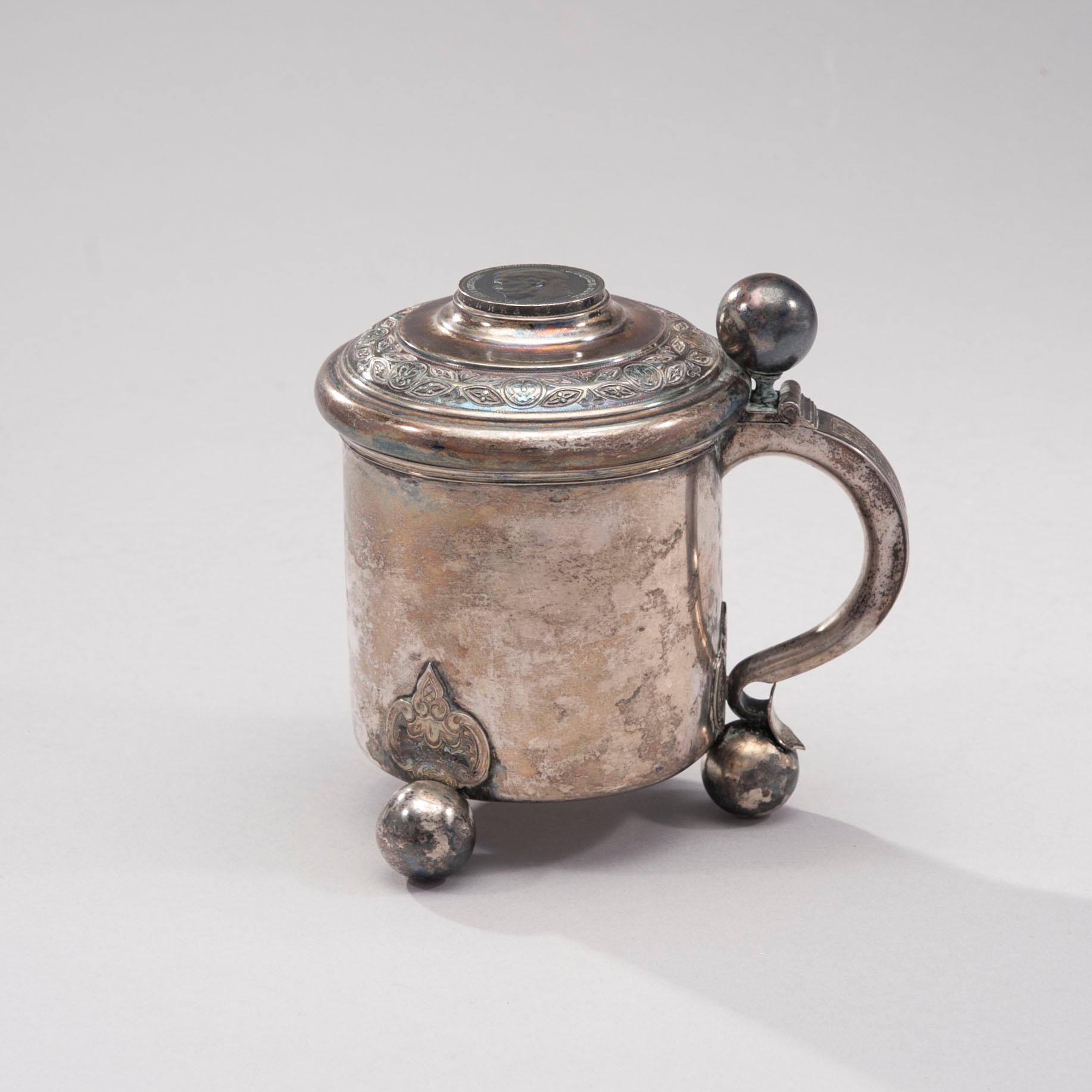 STOP, silver, Mellin, Helsingfors 1894. Vikt 294 g.