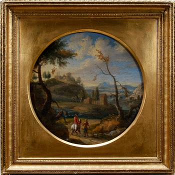 OKÄND KONSTNÄR. Olja på duk, 1700-tal.