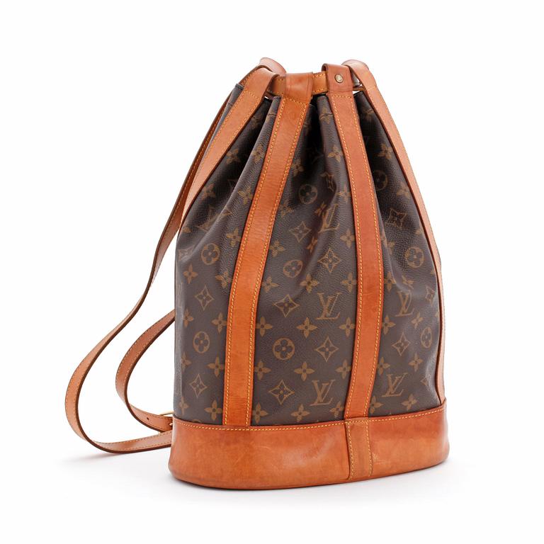 LOUIS VUITTON, a monogram canvas "Randonnee" bag.