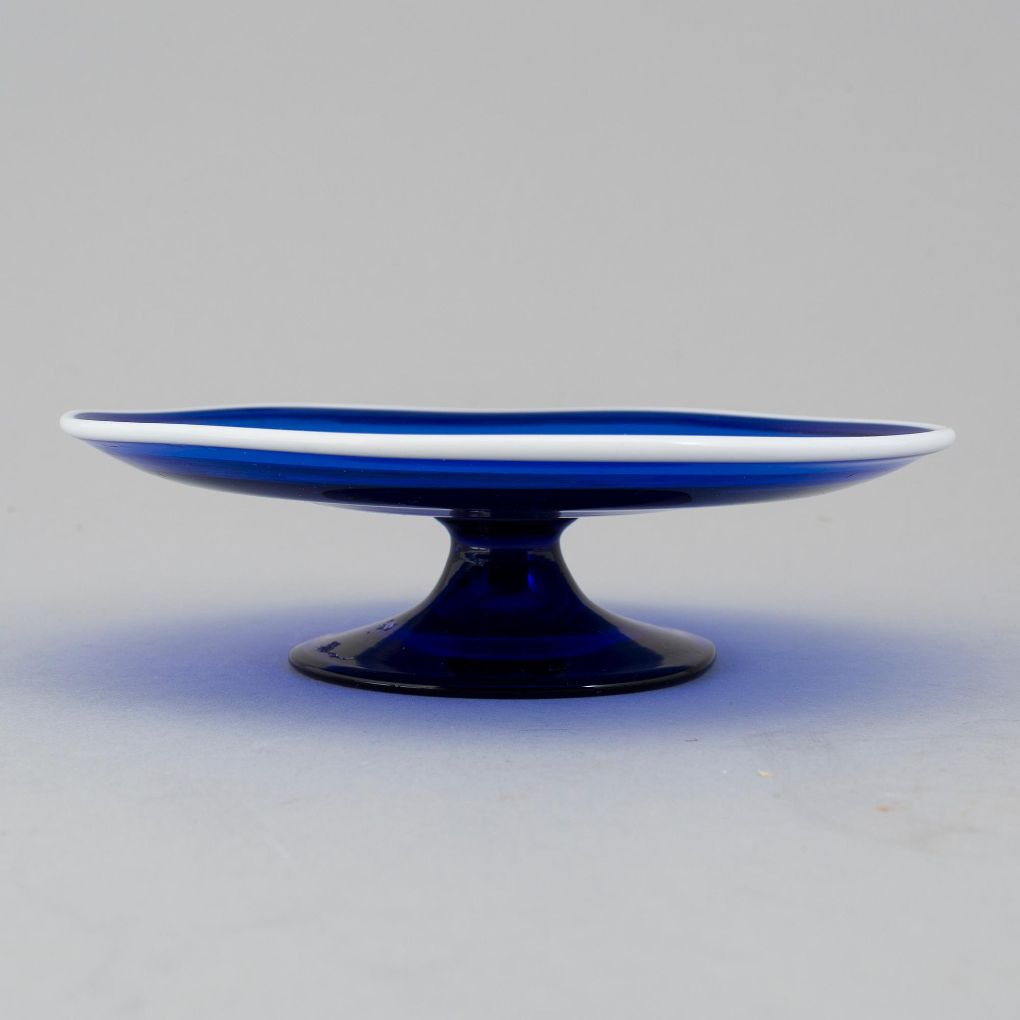 TAZZA/SOCKERFAT, glas, Norge, 1800-talets början.