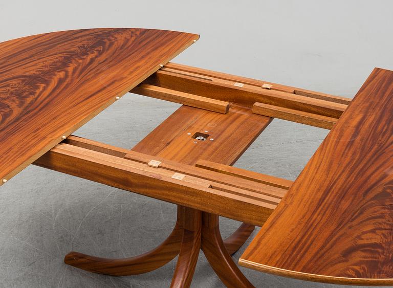 JOSEF FRANK, a model 771 mahogany dining table, Svenskt Tenn.